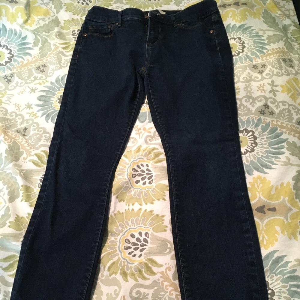 Loft Dark Wash Jeans - image 1